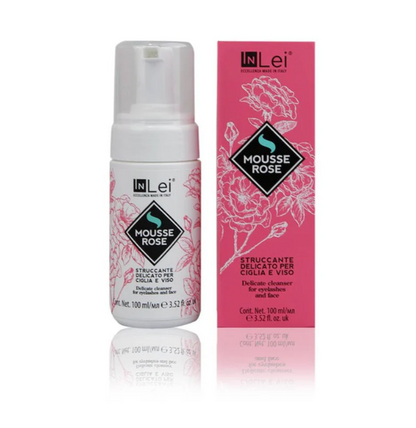 Mousse Lash & Face Cleanser (Rose)